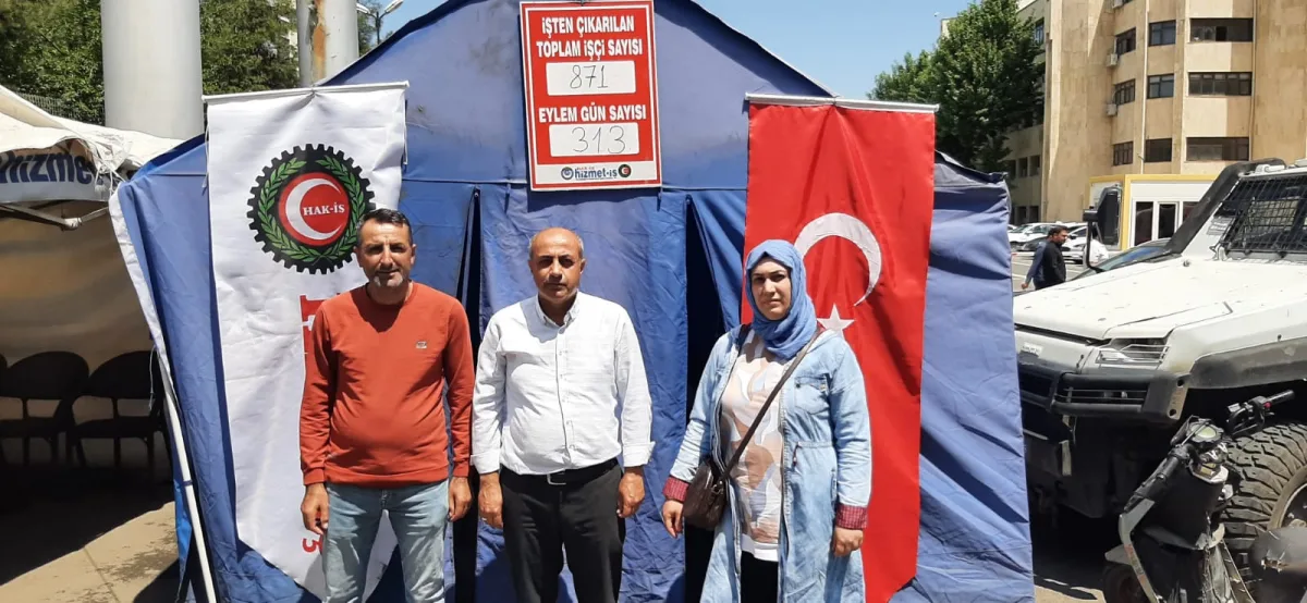 BELEDİYEDEN EMEKÇİLERE SKANDAL TEHDİT